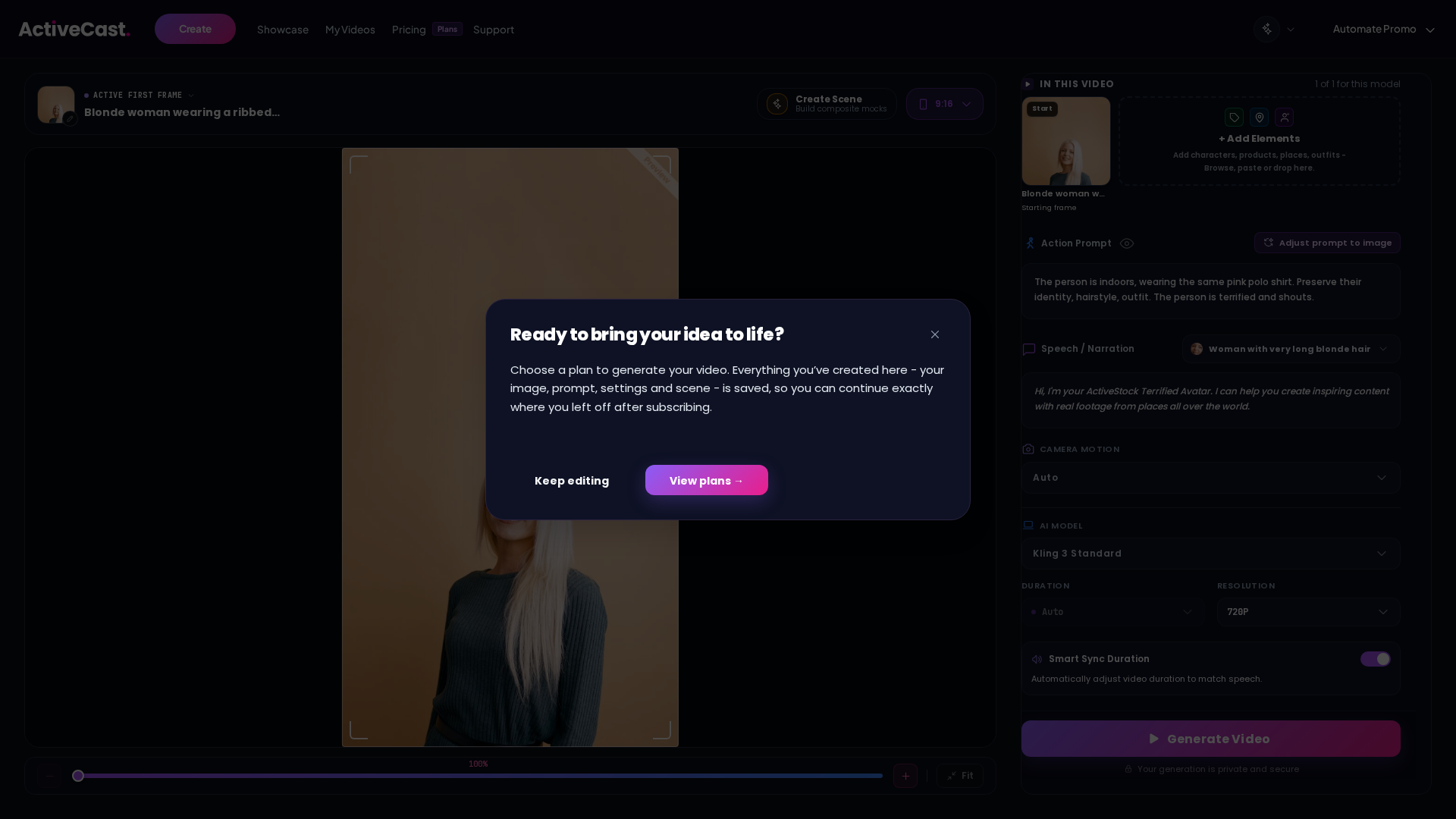 Test failure screenshot